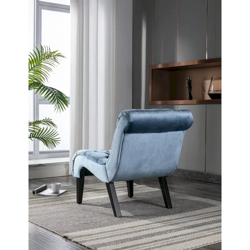 Barrel Accent Chair – Beige / Light Blue / Mustard / Pink / Black / Purple / Green / Silver – Single Seat