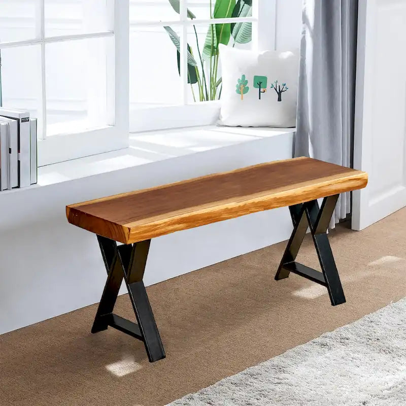Black W-Type Rectangular Table Legs, Heavy Duty, Set of 4