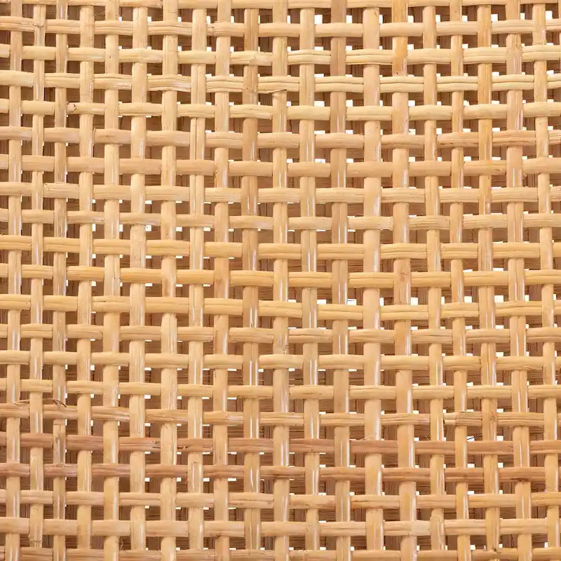 Natural Brown & Walnut Brown Bohemian Rattan Dining Chair (Seats 1)