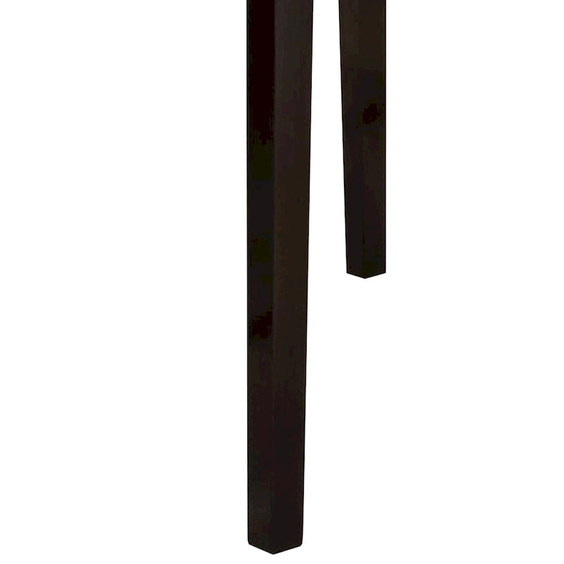 Brown Faux Marble Top Wooden High Table – Seats 4–6