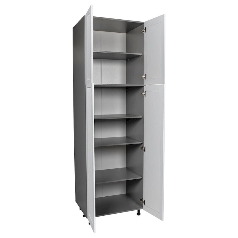 Dispensa a 4 ante | Multicolore | 91,44 cm L x 228,6 cm H x 59,37 cm P | Montaggio per 1 persona