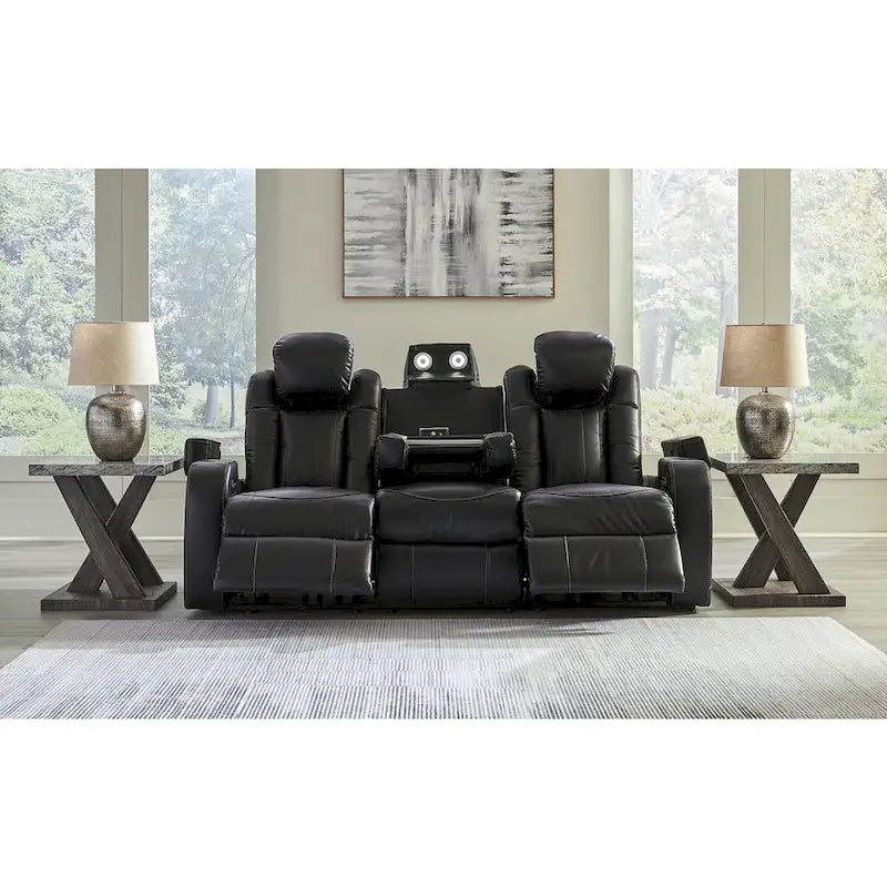 Midnight Power Reclining Sofa – Dual-Sided, Seats 2