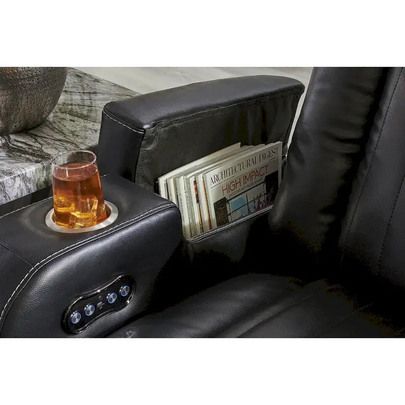 Midnight Power Reclining Sofa – Dual-Sided, Seats 2